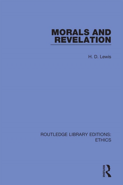 Morals and Revelation, EPUB eBook