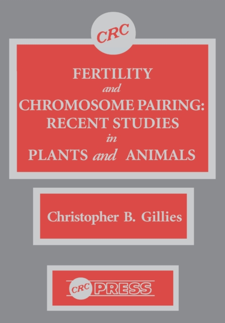 Fertility and Chromosome Pairing, PDF eBook