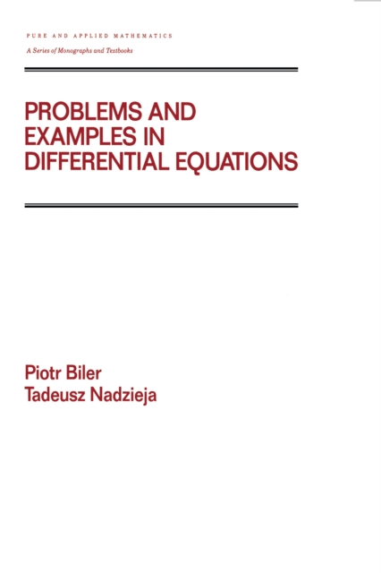 Problems and Examples in Differential Equations, PDF eBook