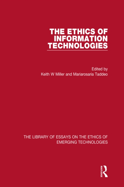 The Ethics of Information Technologies, PDF eBook
