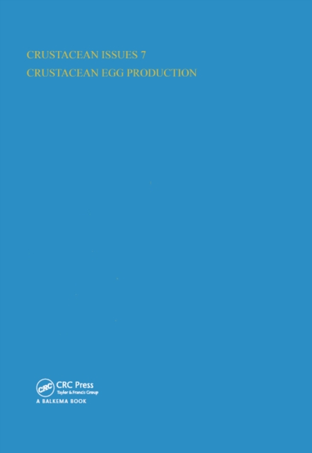 Crustacean Egg Production, PDF eBook