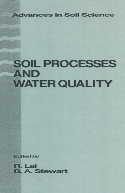 Soil Processes and Water Quality, PDF eBook