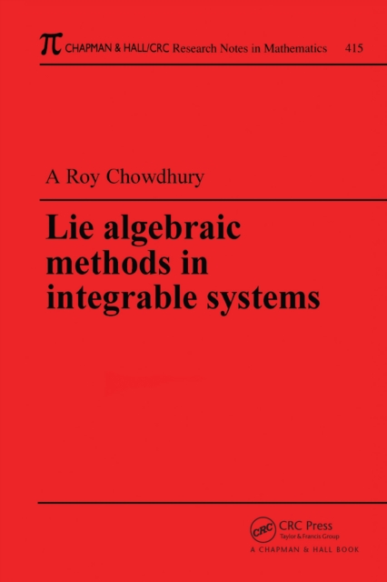 Lie Algebraic Methods in Integrable Systems, EPUB eBook