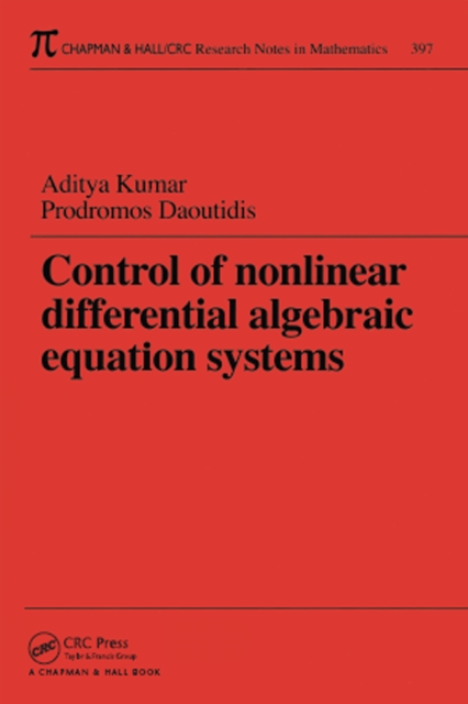Control of Nonlinear Differential Algebraic Equation Systems with Applications to Chemical Processes, EPUB eBook