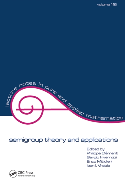 semigroup theory and applications, EPUB eBook