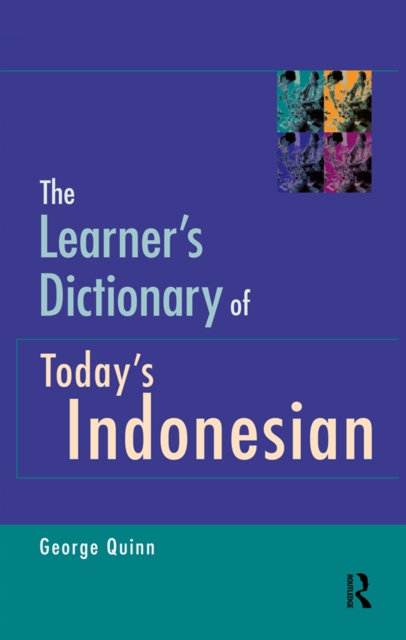 The Learner's Dictionary of Today's Indonesian, EPUB eBook