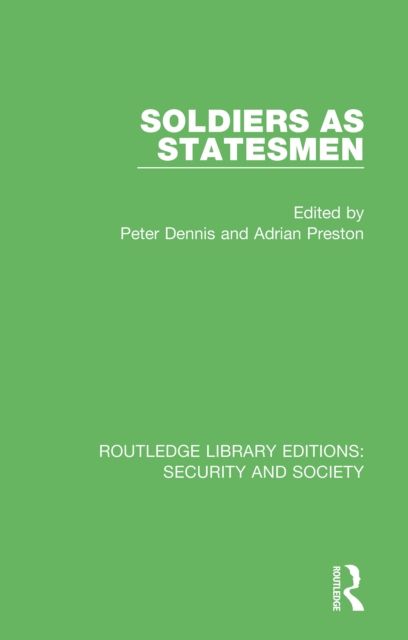 Soldiers as Statesmen, PDF eBook