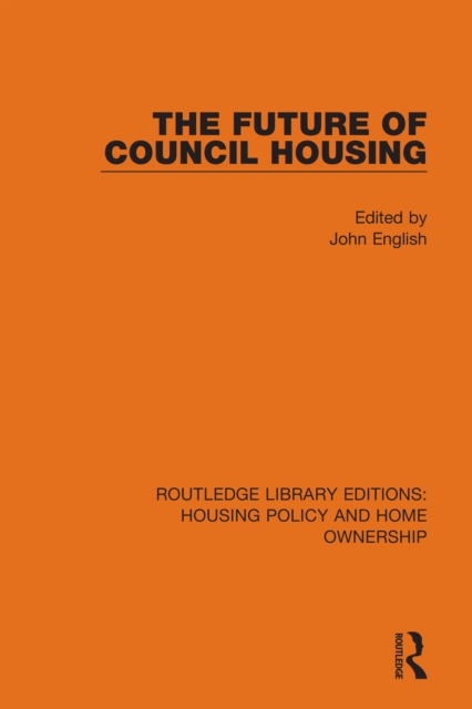 The Future of Council Housing, EPUB eBook
