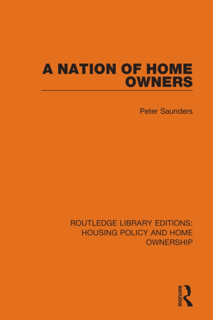 A Nation of Home Owners, PDF eBook