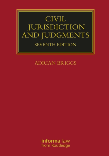 Civil Jurisdiction and Judgments, PDF eBook
