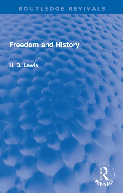 Freedom and History, EPUB eBook