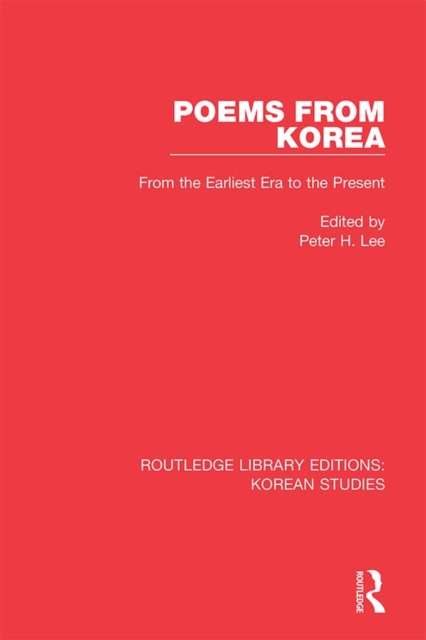 Poems from Korea : From the Earliest Era to the Present, EPUB eBook