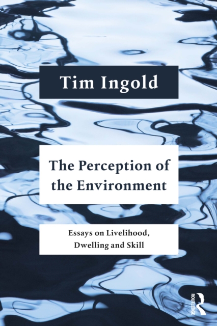 The Perception of the Environment : Essays on Livelihood, Dwelling and Skill, PDF eBook