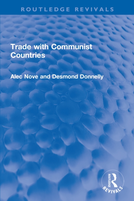 Trade with Communist Countries, PDF eBook