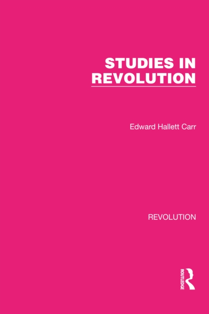 Studies in Revolution, EPUB eBook