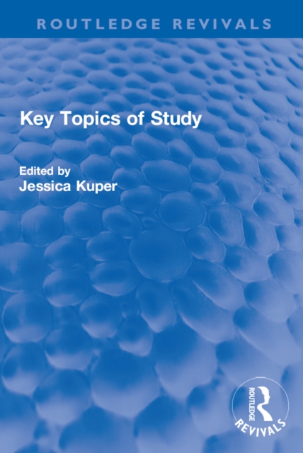 Key Topics of Study, PDF eBook