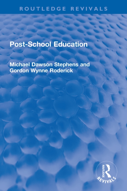 Post-School Education, EPUB eBook