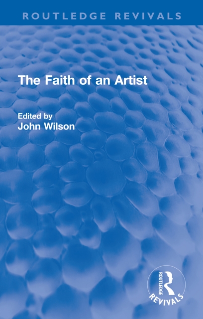 The Faith of an Artist, EPUB eBook