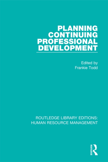 Planning Continuing Professional Development, EPUB eBook
