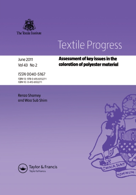 Assessment of Key Issues in the Coloration of Polyester Material, EPUB eBook