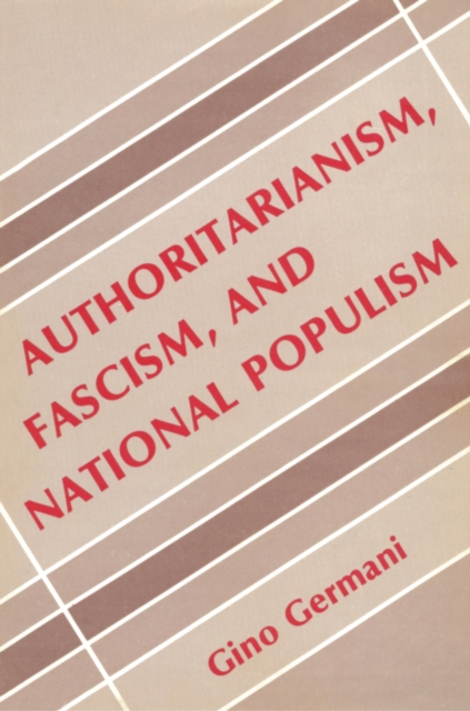 Authoritarianism, Fascism, and National Populism, EPUB eBook
