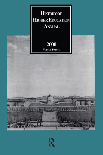 History of Higher Education Annual: 2000, EPUB eBook