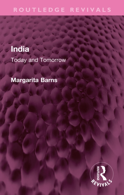 India : Today and Tomorrow, EPUB eBook