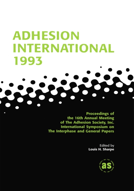 Adhesion International 1993, PDF eBook