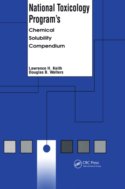 National Toxicology Program's Chemical Solubility Compendium, EPUB eBook
