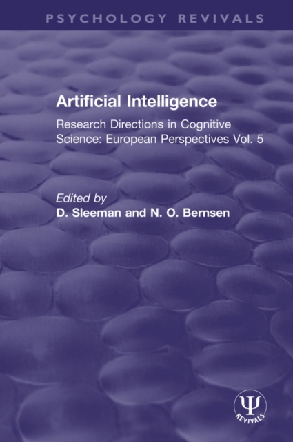 Artificial Intelligence : Research Directions in Cognitive Science: European Perspectives Vol. 5, EPUB eBook