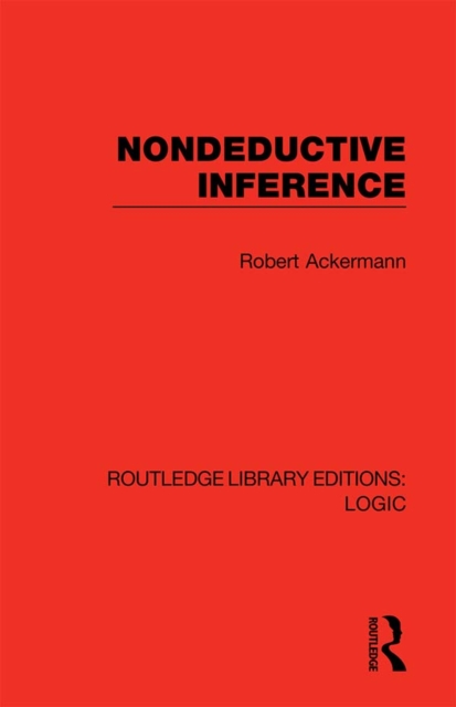 Nondeductive Inference, PDF eBook