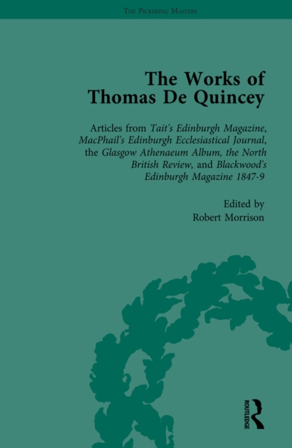 The Works of Thomas De Quincey, Part III vol 16, PDF eBook