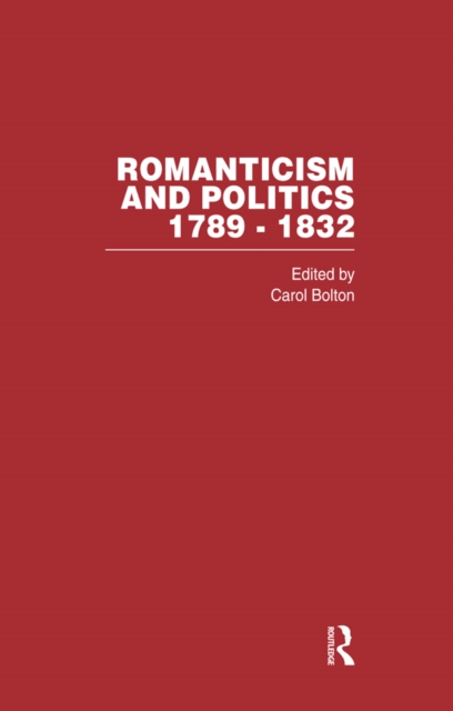 Romanticism&Politics 1789-1832, EPUB eBook
