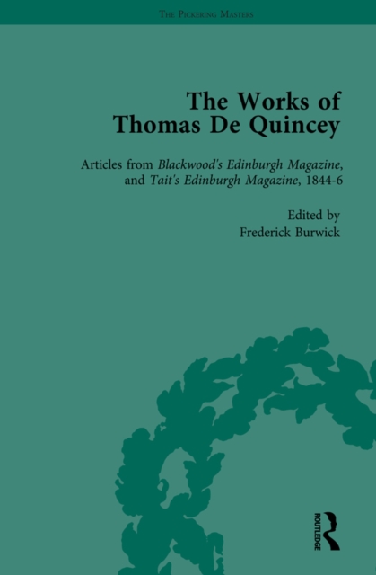 The Works of Thomas De Quincey, Part III vol 15, EPUB eBook