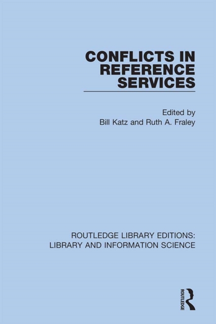 Conflicts in Reference Services, PDF eBook