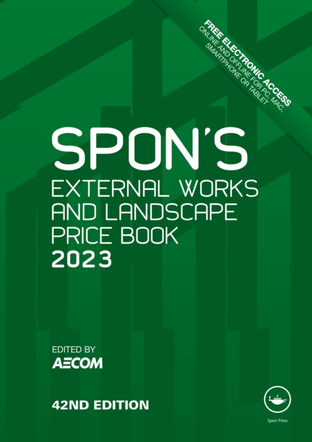 Spon's External Works and Landscape Price Book 2023, EPUB eBook