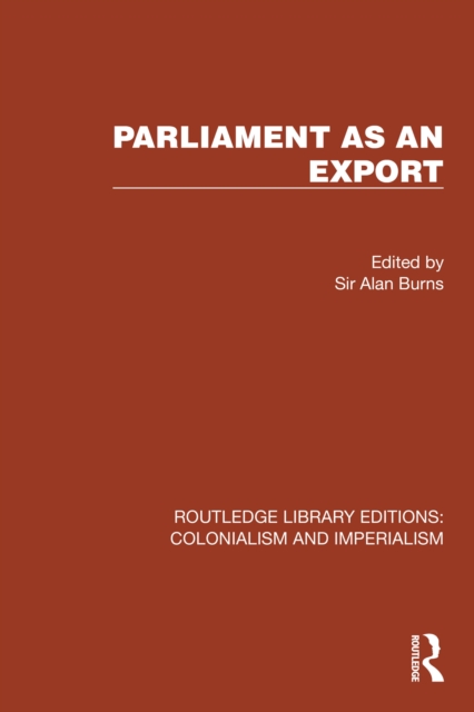 Parliament as an Export, EPUB eBook