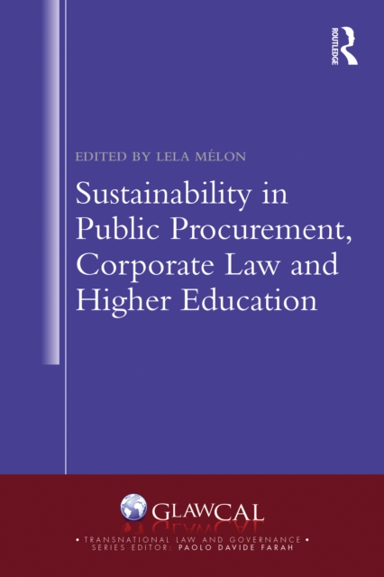 Sustainability in Public Procurement, Corporate Law and Higher Education, EPUB eBook
