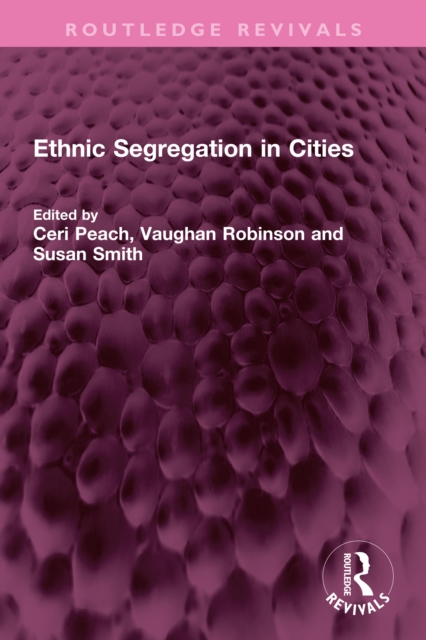 Ethnic Segregation in Cities, PDF eBook