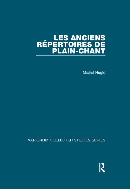 Les anciens repertoires de plain-chant, EPUB eBook