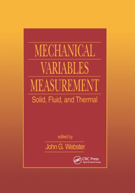 Mechanical Variables Measurement - Solid, Fluid, and Thermal, EPUB eBook