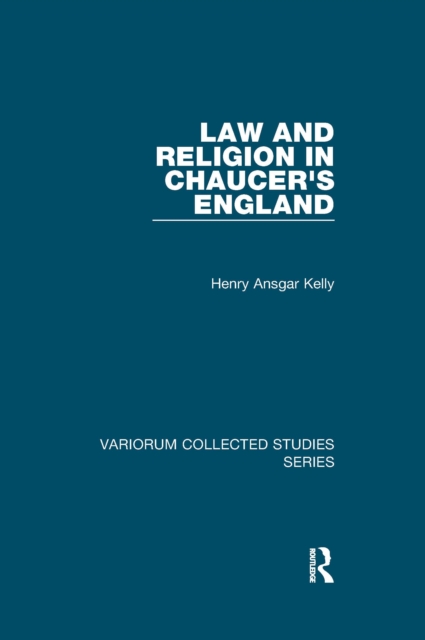 Law and Religion in Chaucer's England, PDF eBook