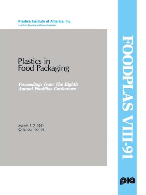 Plastics in Food Packaging Conference, PDF eBook