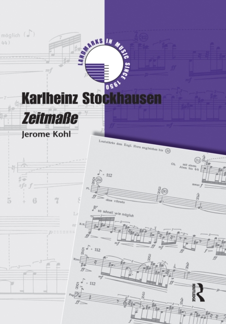 Karlheinz Stockhausen: Zeitma,, PDF eBook