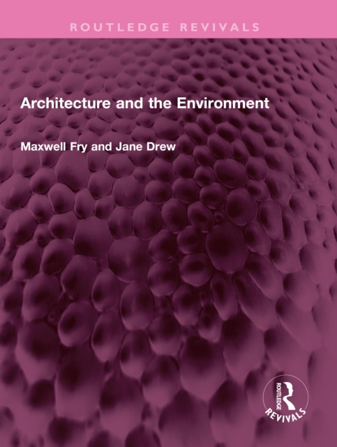 Architecture and the Environment, EPUB eBook