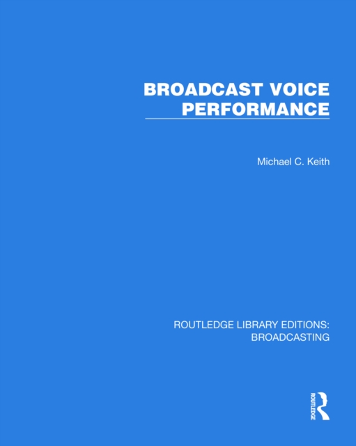 Broadcast Voice Performance, PDF eBook