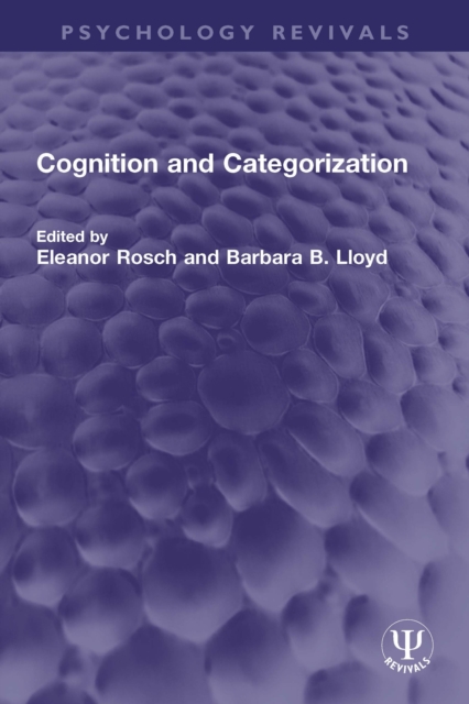 Cognition and Categorization, PDF eBook
