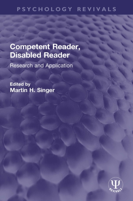 Competent Reader, Disabled Reader : Research and Application, EPUB eBook