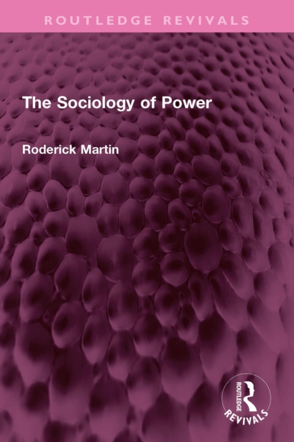 The Sociology of Power, PDF eBook