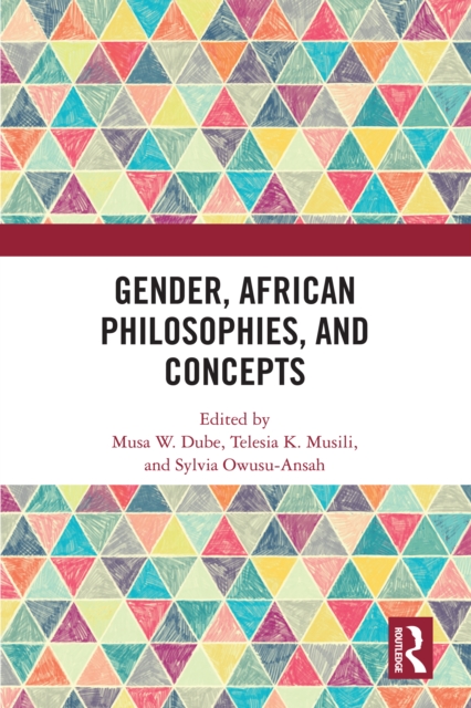 Gender, African Philosophies, and Concepts, EPUB eBook